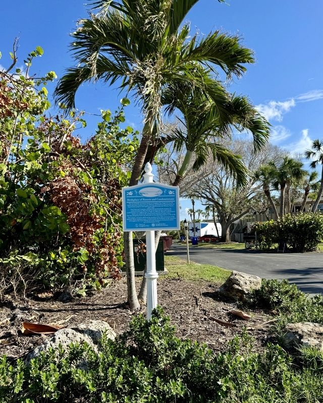 Birthplace of Resorts and Condominiums Marker image. Click for full size.