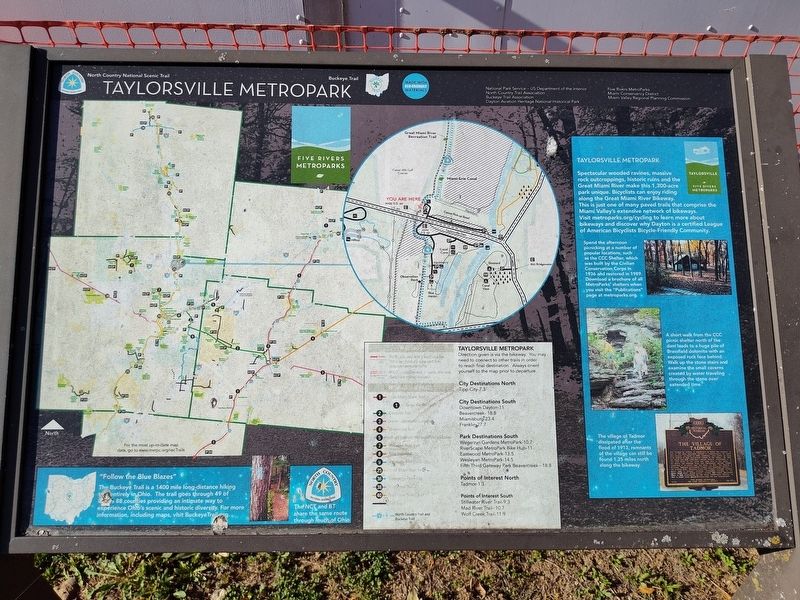 Taylorsville Metropark Marker image. Click for full size.