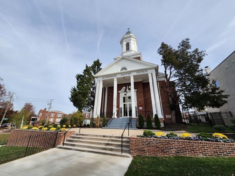 Gethsemane Baptist Church and Marker. Click for full size. Gethsemane Baptist Church and Marker image. Click for full size.