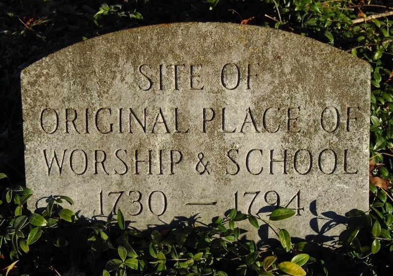 Wenrich's Church Original Location Marker. Click for full size. Wenrich's Church Original Location Marker image. Click for full size.