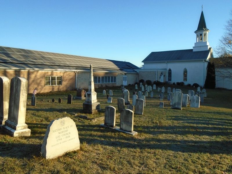 Wenrich's Church Second Location Marker. Click for full size. Wenrich's Church Second Location Marker image. Click for full size.