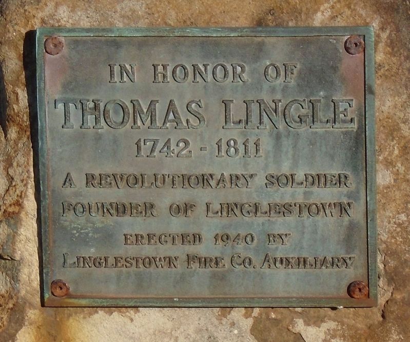 Thomas Lingle Marker image. Click for full size.