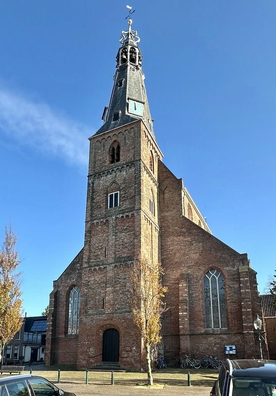 St. Laurenskerk and Marker. Click for full size. St. Laurenskerk and Marker image. Click for full size.