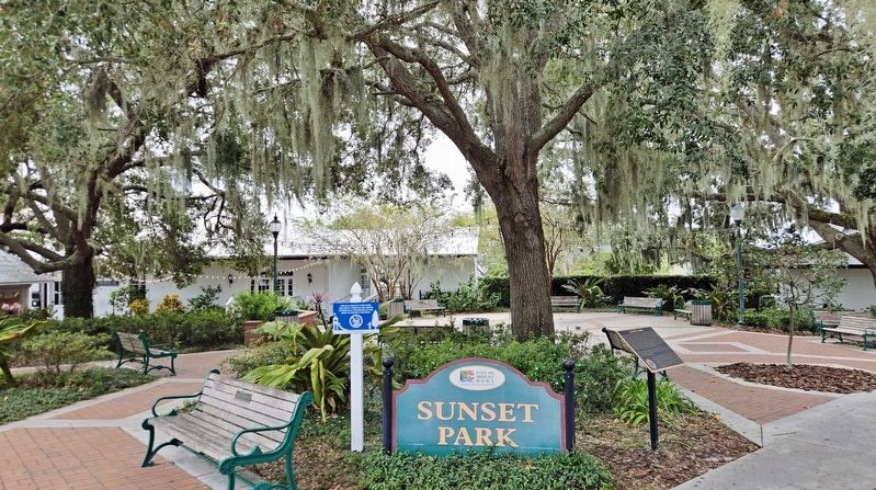Sunset Park & Marker image. Click for full size.