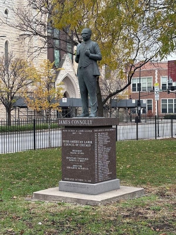 James Connolly Statue. Click for full size. James Connolly Statue image. Click for full size.