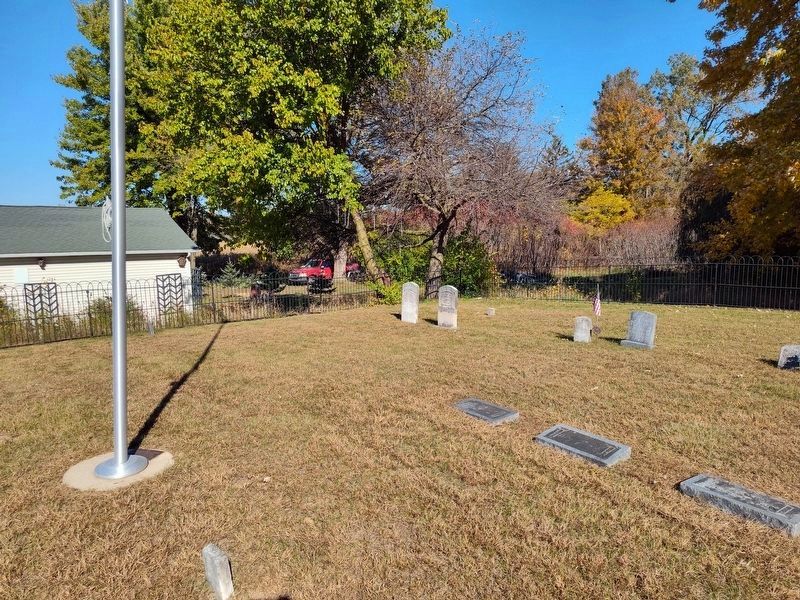 Logan Cemetery Veterans Memorial image. Click for full size.