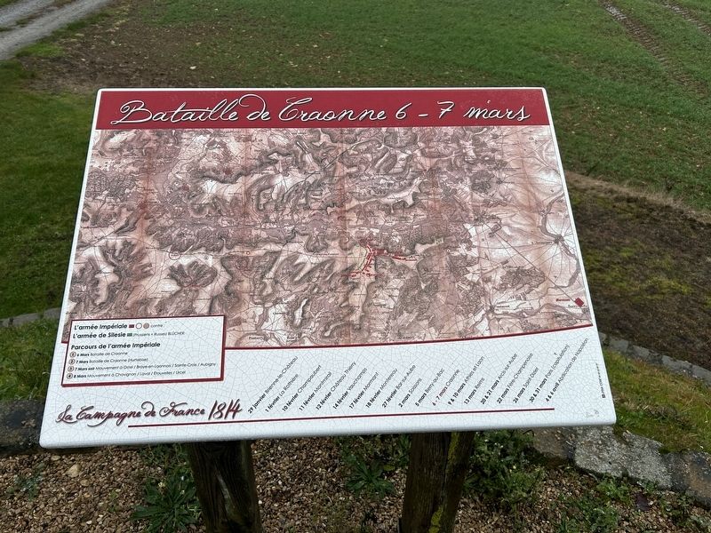 Battle of Craonne Marker. Click for full size. Battle of Craonne Marker image. Click for full size.