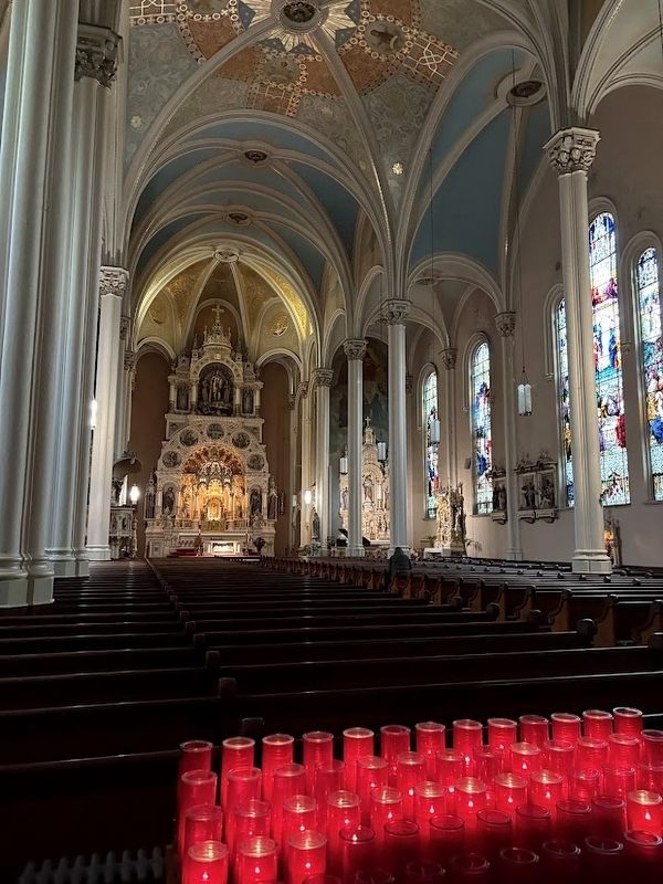 Inside St. Michael's Catholic Church. Click for full size. Inside St. Michael's Catholic Church image. Click for full size.