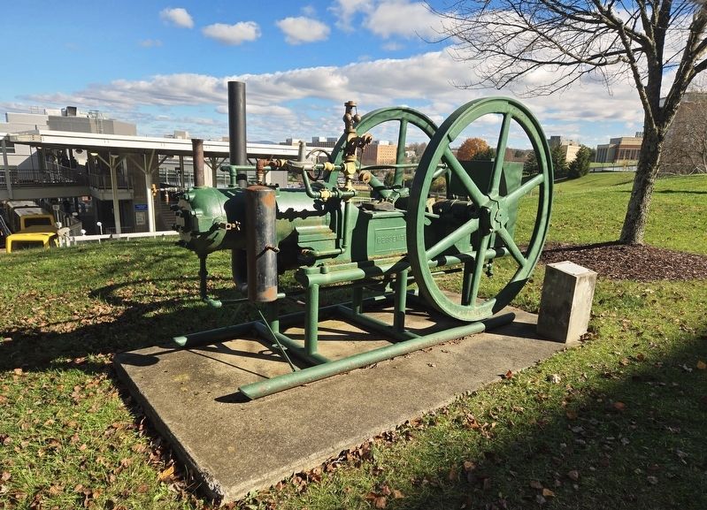 Bessemer Gas Engine and Marker. Click for full size. Bessemer Gas Engine and Marker image. Click for full size.