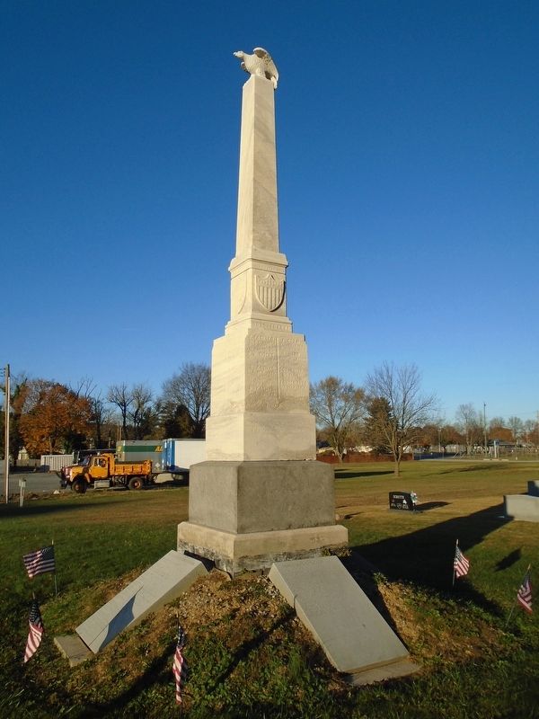 Civil War Memorial. Click for full size. Civil War Memorial image. Click for full size.