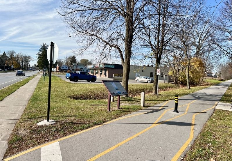 Electric Park/ Stop 19 on the NS&T Marker. Click for full size. Electric Park/ Stop 19 on the NS&T Marker image. Click for full size.