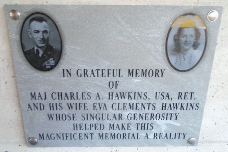 Pennsylvania Veterans' Memorial Hawkins' Sponsor Marker image. Click for full size.