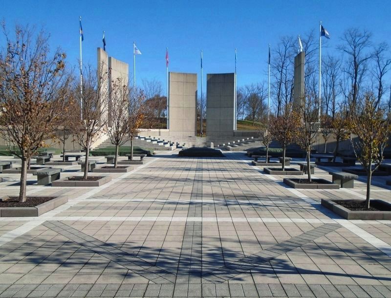 Pennsylvania Veterans' Memorial image. Click for full size.