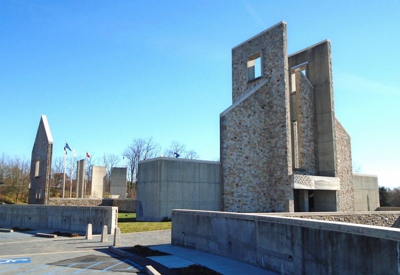Pennsylvania Veterans' Memorial image. Click for full size.