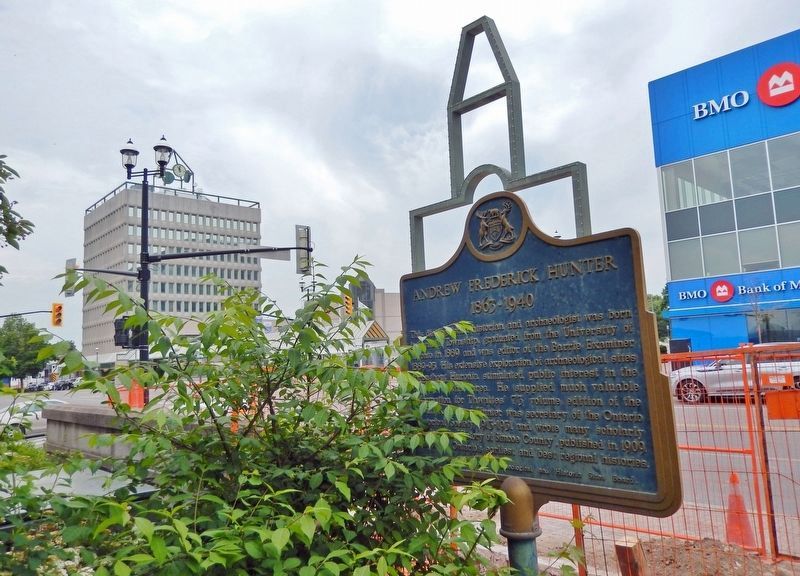 Andrew Frederick Hunter Marker. Click for full size. Andrew Frederick Hunter Marker image. Click for full size.