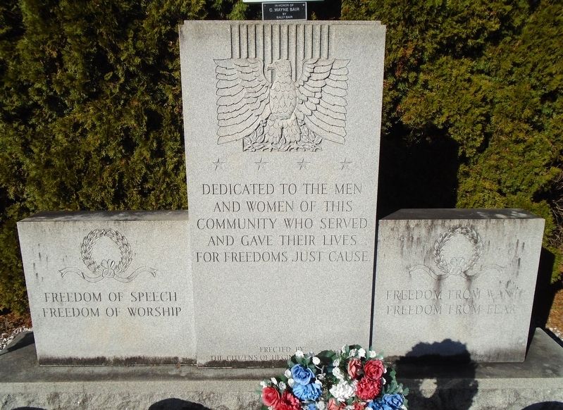 War Memorial. Click for full size. War Memorial image. Click for full size.