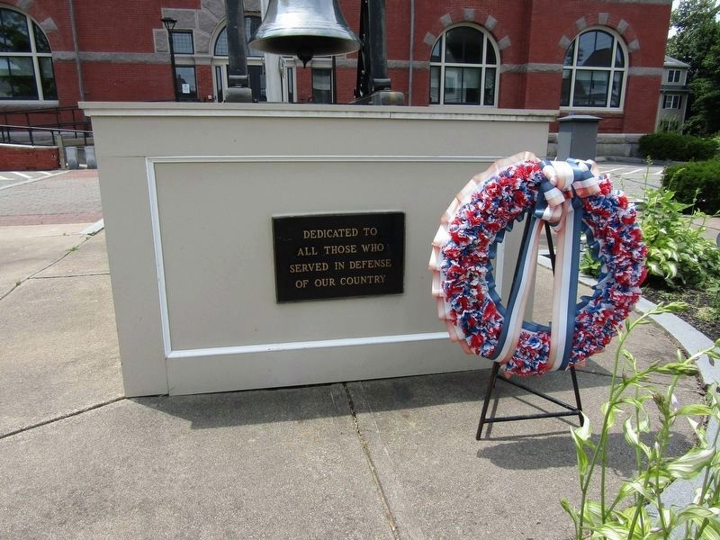 Memorial Bell Marker image. Click for full size.