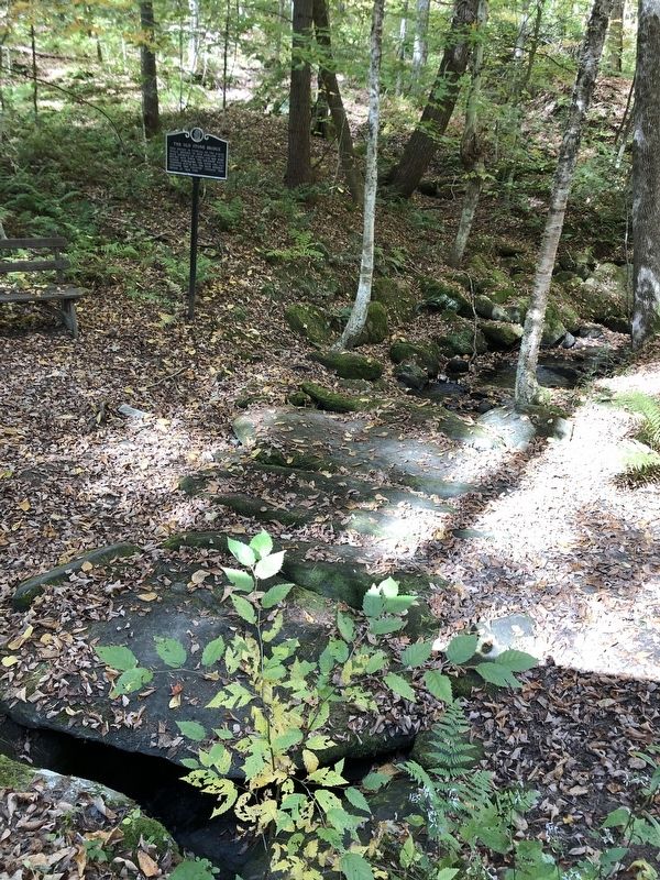 The Old Stone Bridge Marker image. Click for full size.