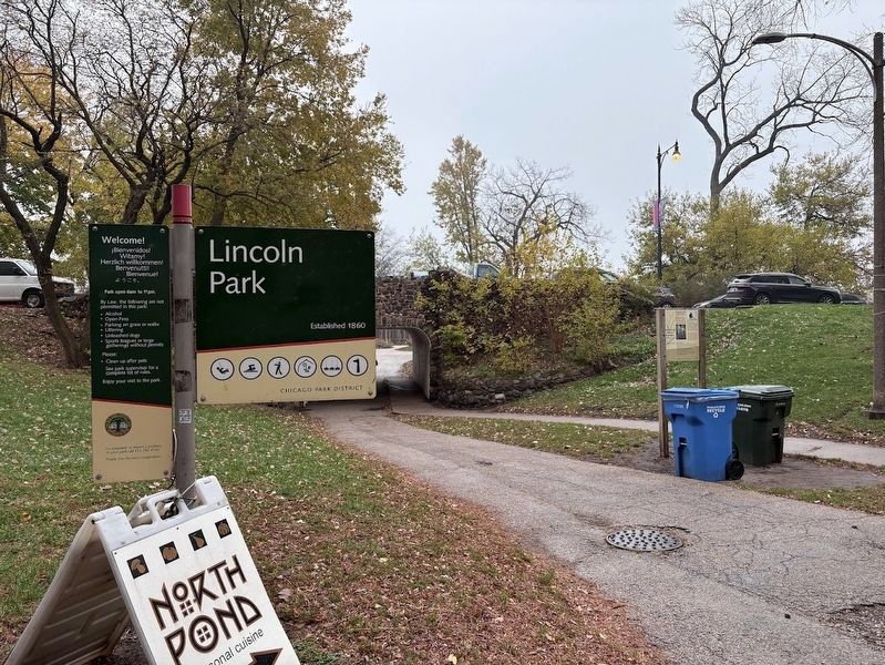 Lincoln Park Marker image. Click for full size.