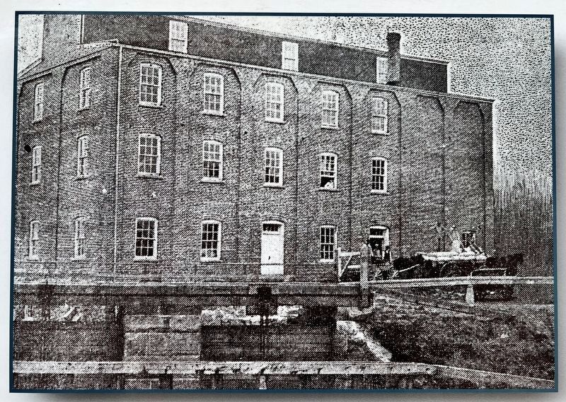 The Riverside Mill marker photo detail image. Click for full size.