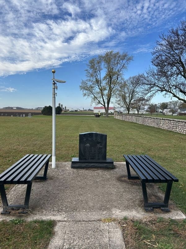 Saint Rosa Cemetery Veterans Memorial image. Click for full size.