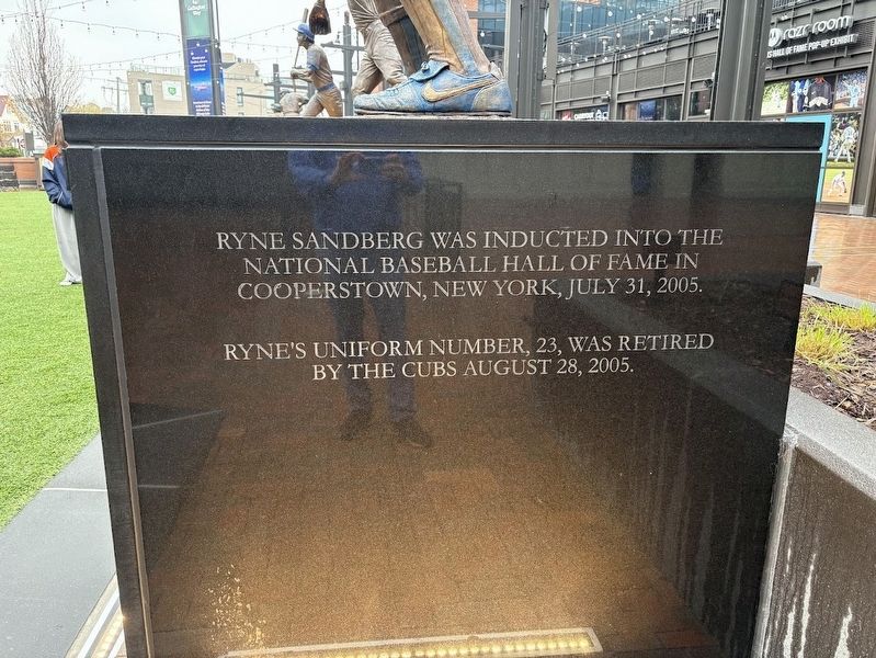 Ryne Sandberg Marker. Click for full size. Ryne Sandberg Marker image. Click for full size.