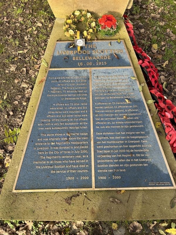 The Liverpool Scottish Marker. Click for full size. The Liverpool Scottish Marker image. Click for full size.