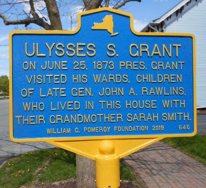 Ulysses S. Grant Marker image. Click for full size.