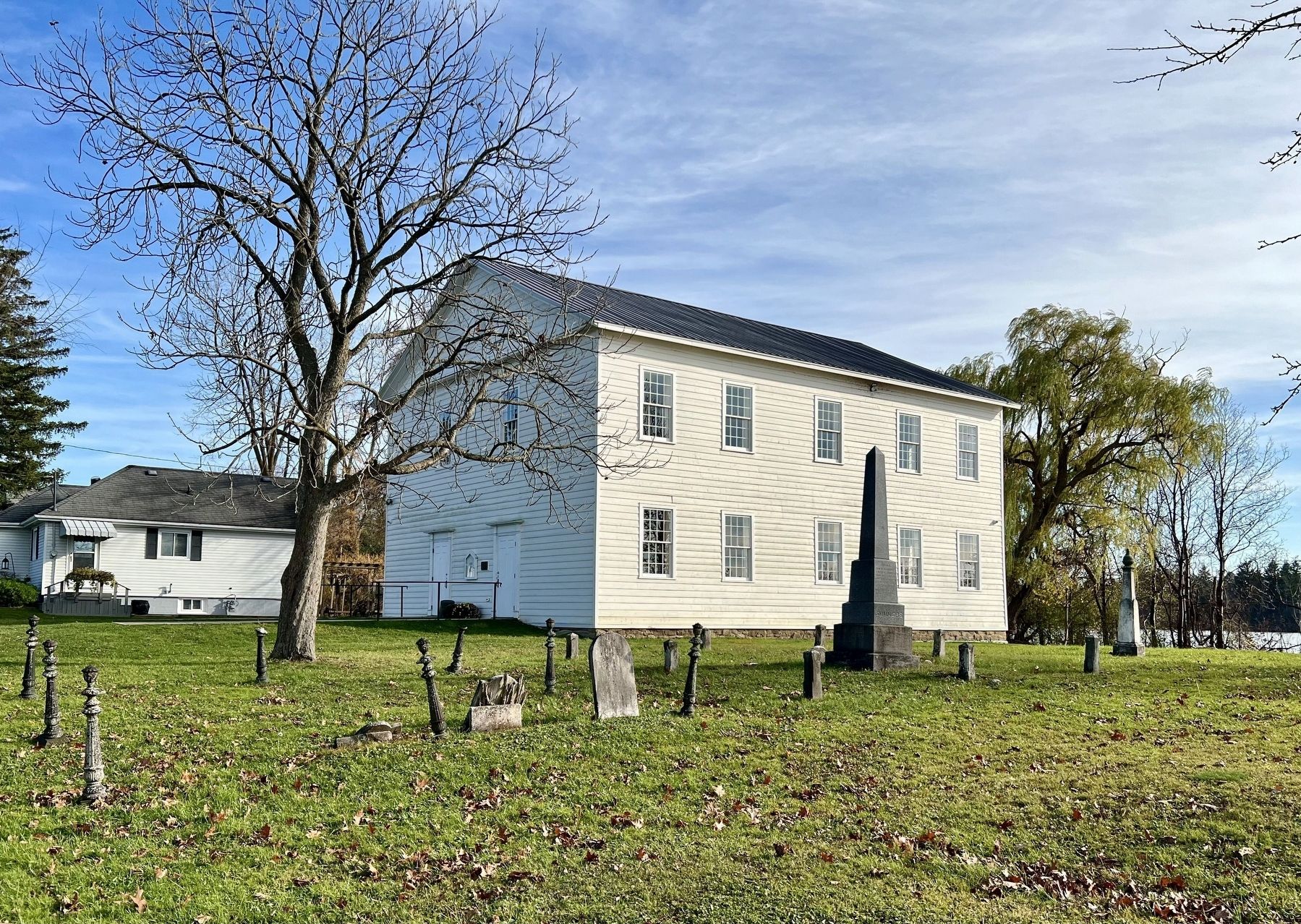 The Beaverdams Church, 2024 image. Click for full size.