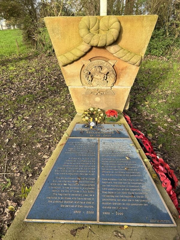 The Liverpool Scottish Marker. Click for full size. The Liverpool Scottish Marker image. Click for full size.