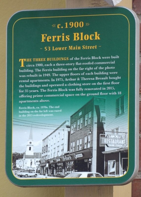 Ferris Block Marker image. Click for full size.