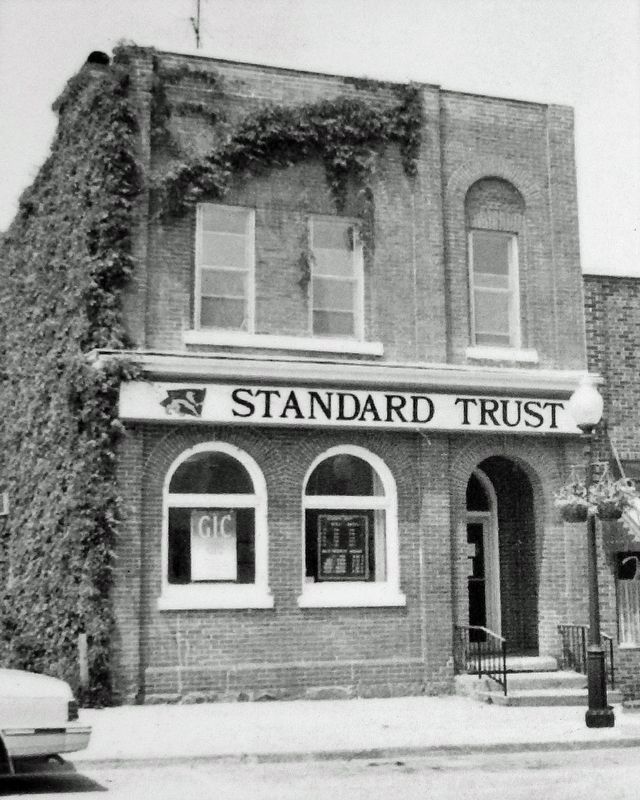 Marker detail: Standard Trust 1991. Click for full size. Marker detail: Standard Trust 1991 image. Click for full size.