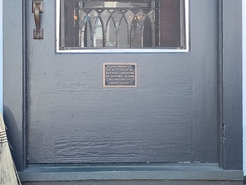 The Marjorie Vanderhorst Rigdon House Marker image. Click for full size.