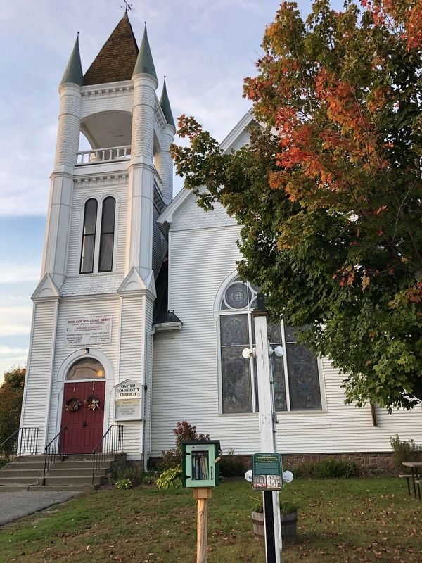 United Community Church of Morrisville Marker. Click for full size. United Community Church of Morrisville Marker image. Click for full size.