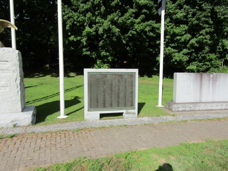 Springfield World War I Honor Roll Marker image. Click for full size.
