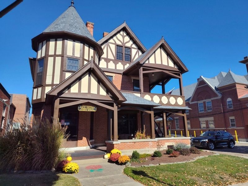 The Robert Spencer House Marker image. Click for full size.