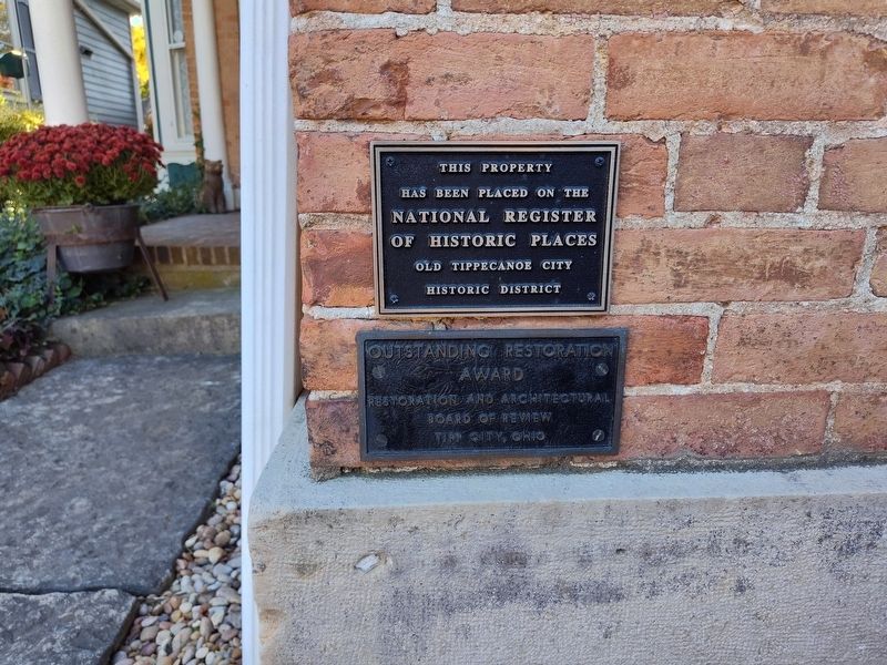 The Richard Lang House Marker image. Click for full size.