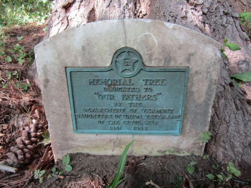 "Our Fathers" Memorial Tree Marker image. Click for full size.