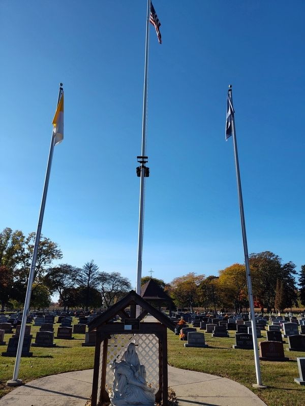 Commemoration of St Joseph Church Marker. Click for full size. Commemoration of St Joseph Church Marker image. Click for full size.