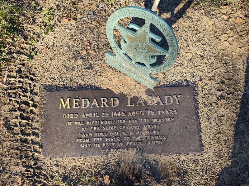 Medard Labady Marker image. Click for full size.