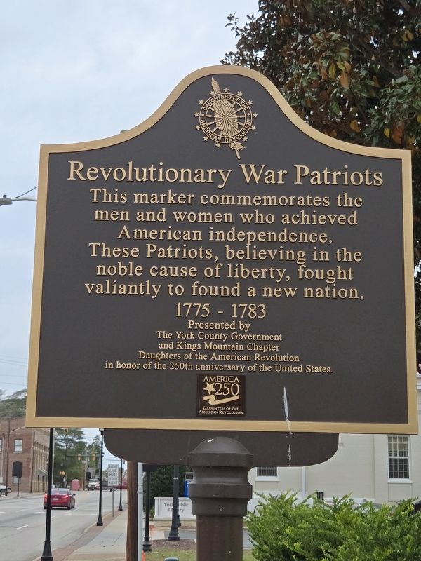 Revolutionary War Patriots Marker image. Click for full size.