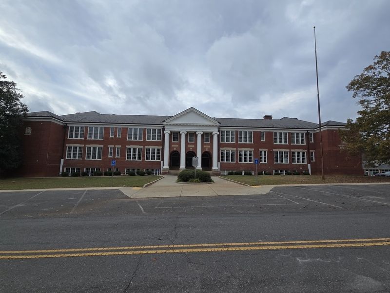 Full view of the McCelvey Center former home of York High & Elementary School. Click for full size. Full view of the McCelvey Center former home of York High & Elementary School image. Click for full size.