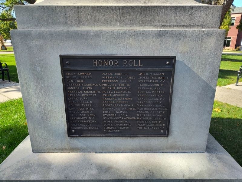 Ottawa County Honor Roll Marker image. Click for full size.