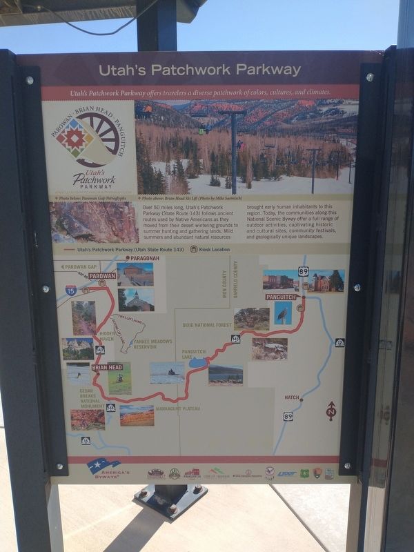 Utah’s Patchwork Parkway. Click for full size. Utah’s Patchwork Parkway image. Click for full size.