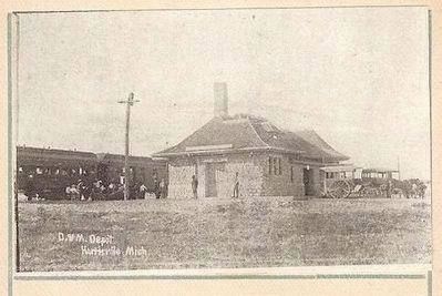 Harrisville Train Depot. Click for full size. Harrisville Train Depot image. Click for full size.