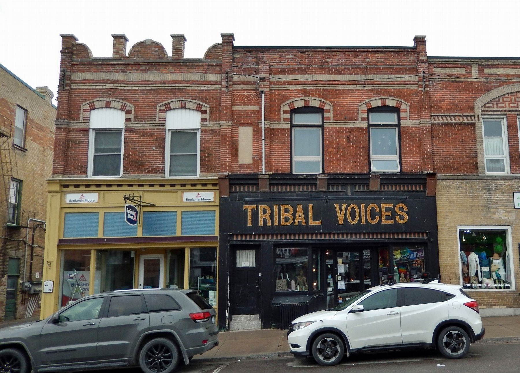 The Ackerman Block (<i>north/front elevation</i>). Click for full size. The Ackerman Block (<i>north/front elevation</i>) image. Click for full size.