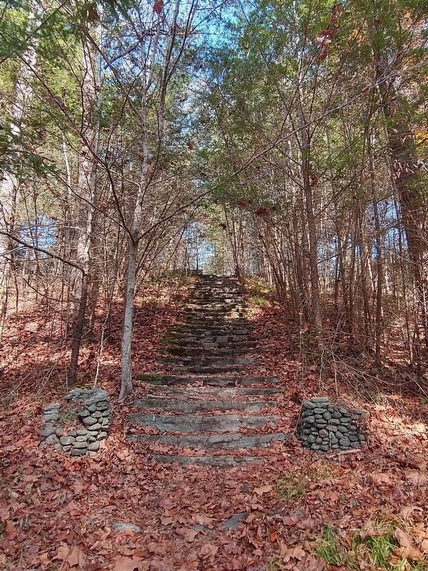 Stairs to the Wonderland Hotel image. Click for full size.