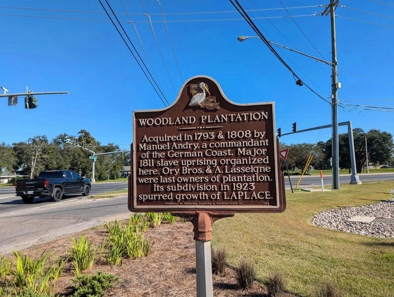 Woodland Plantation Marker image. Click for full size.