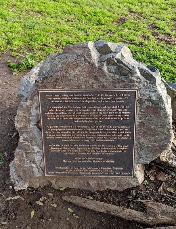 Aidin’s Place Marker. Click for full size. Aidin’s Place Marker image. Click for full size.