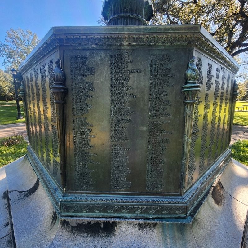Louisiana Roll Of Honor World War 1917-1919 Marker image. Click for full size.